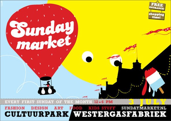 Sunday market 6 juli