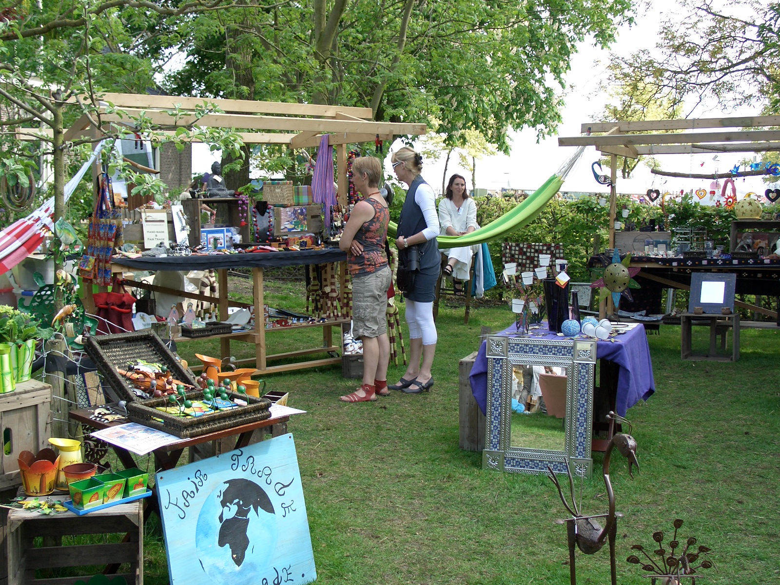 Wilma’s Wereld op de Westfriese tuinfair in Midwoud