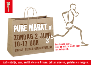 Flyer zuidas pure markt Wilma’s Wereld