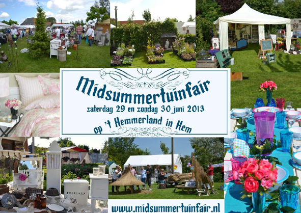 Flyer Wilma’s Wereld midsummertuinfair hem