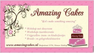 Website van Amazing Cakes