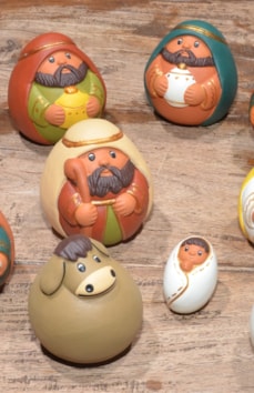 Kerstgroep bolletjes mini