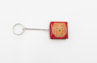 Leren uil portemonnee met sleutelhanger